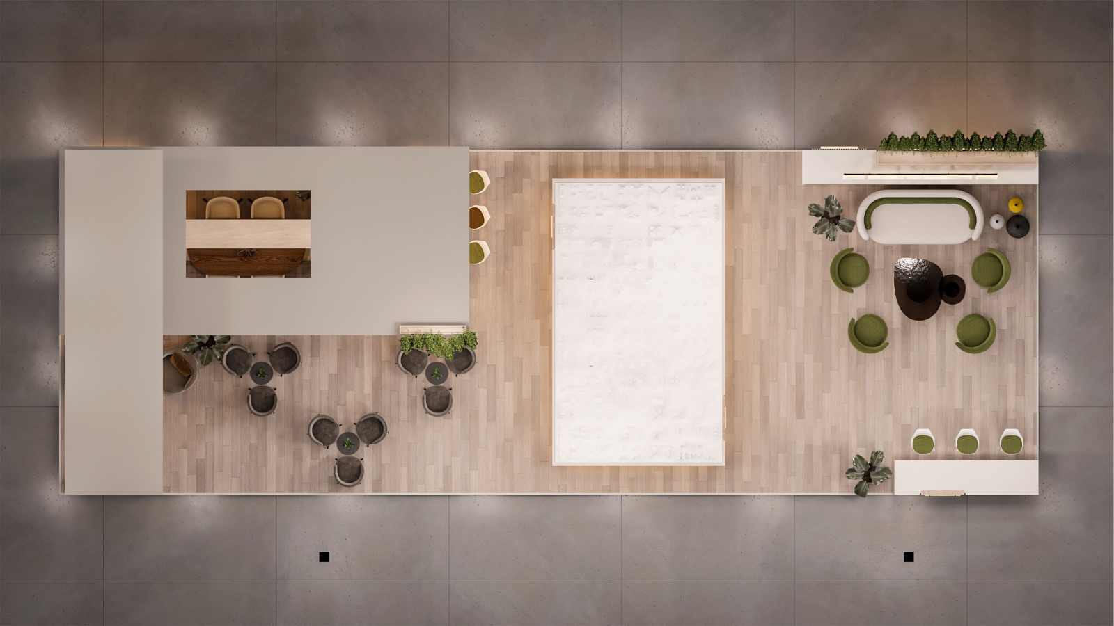 UPTOWN exhibition stand render 16