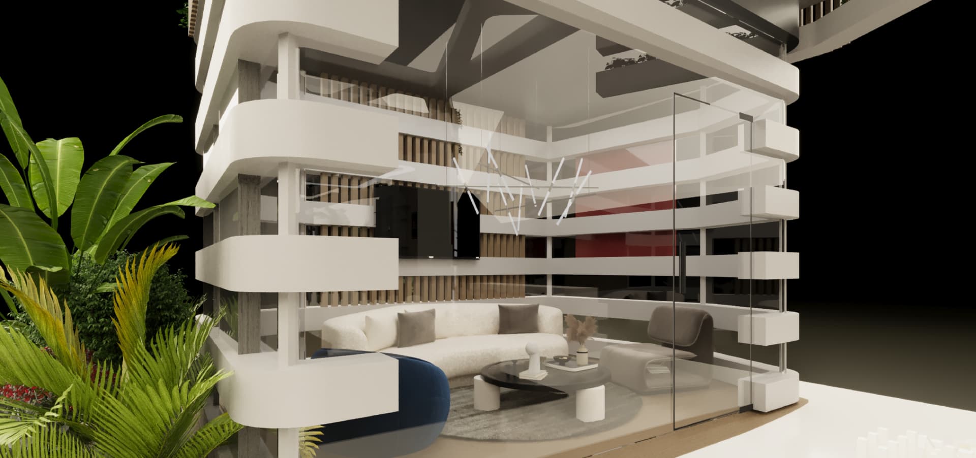 UPTOWN exhibition stand render 26