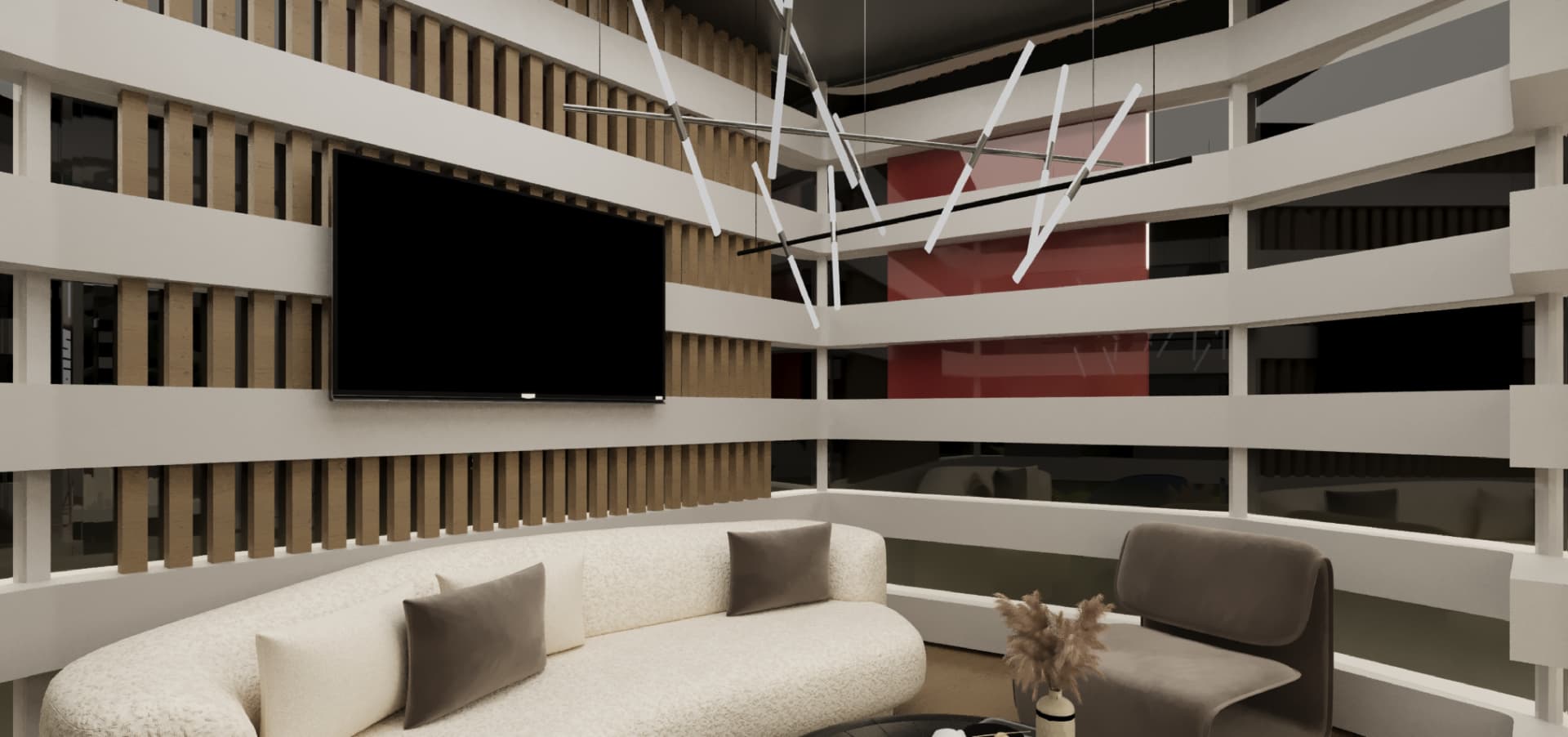 UPTOWN exhibition stand render 27