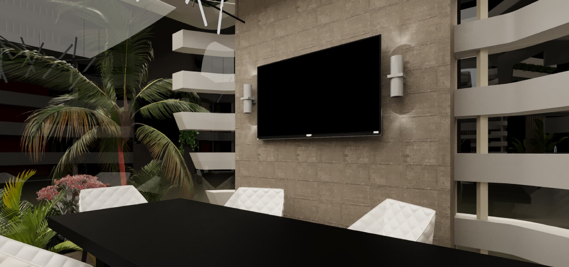 UPTOWN exhibition stand render 33