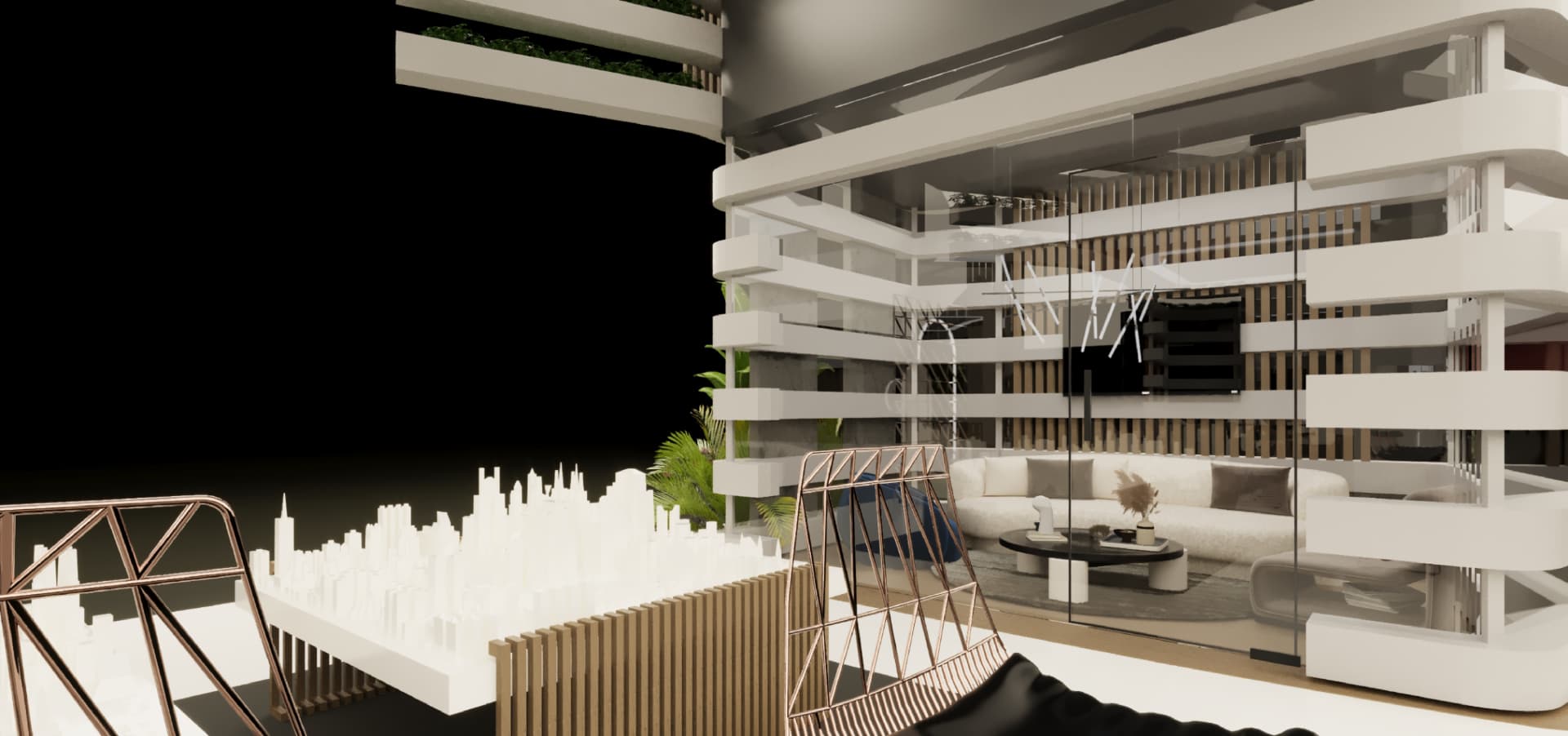 UPTOWN exhibition stand render 25