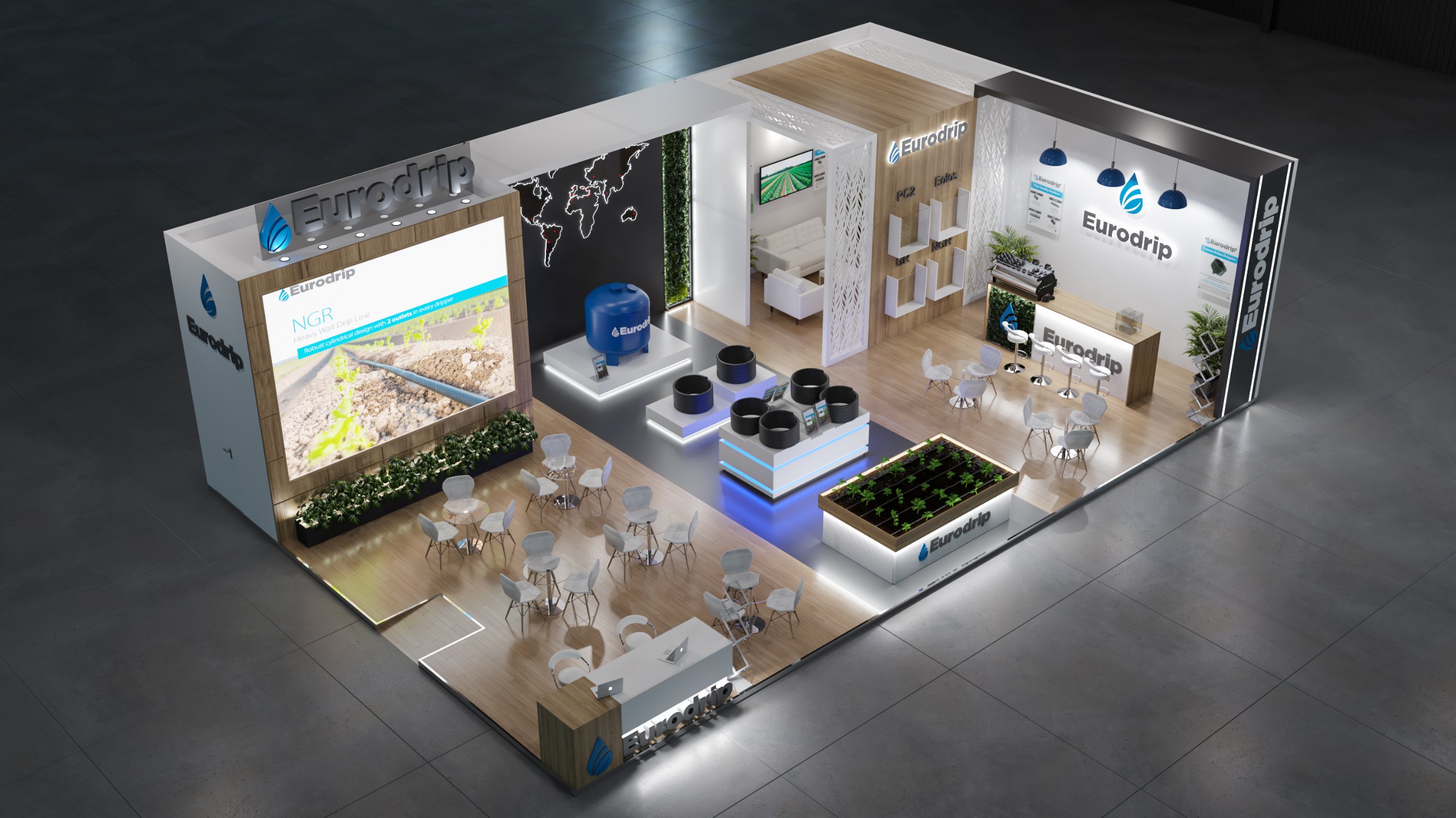 Eurodrip Booth Sahara Expo — project image 5