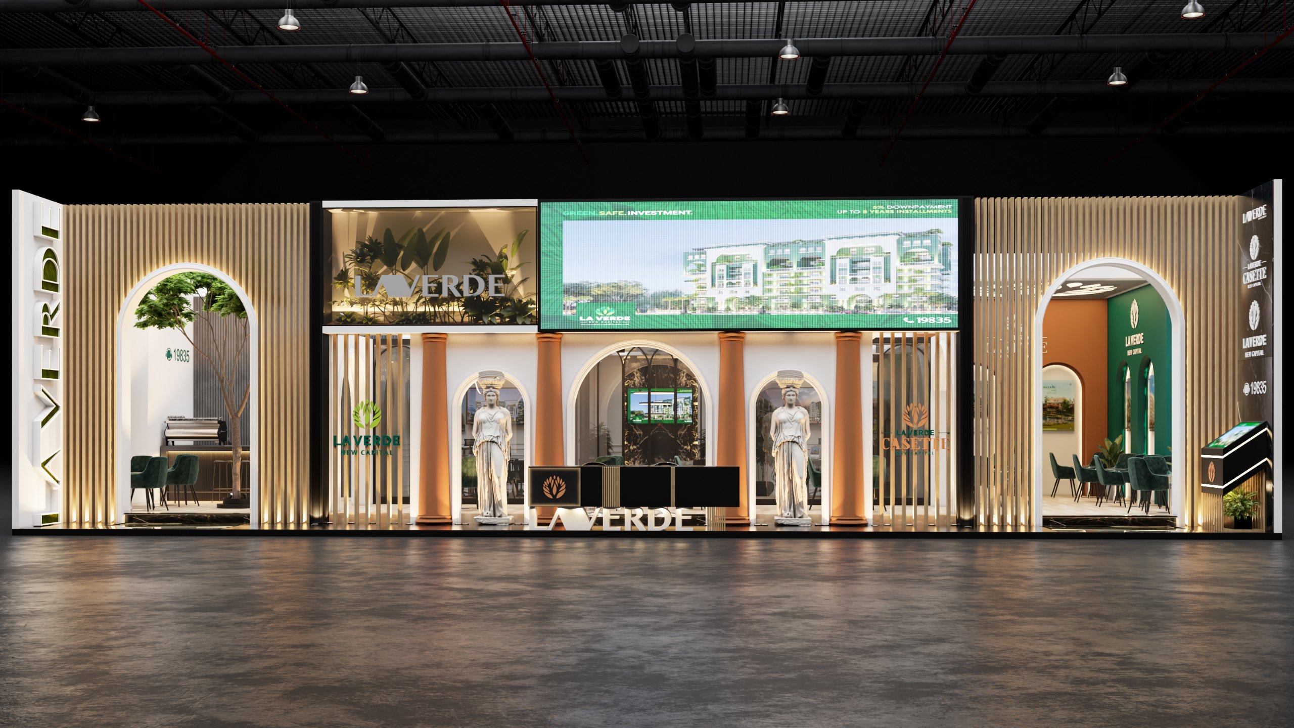 LA VERDE DEVELOPMENTS BOOTH AQARI