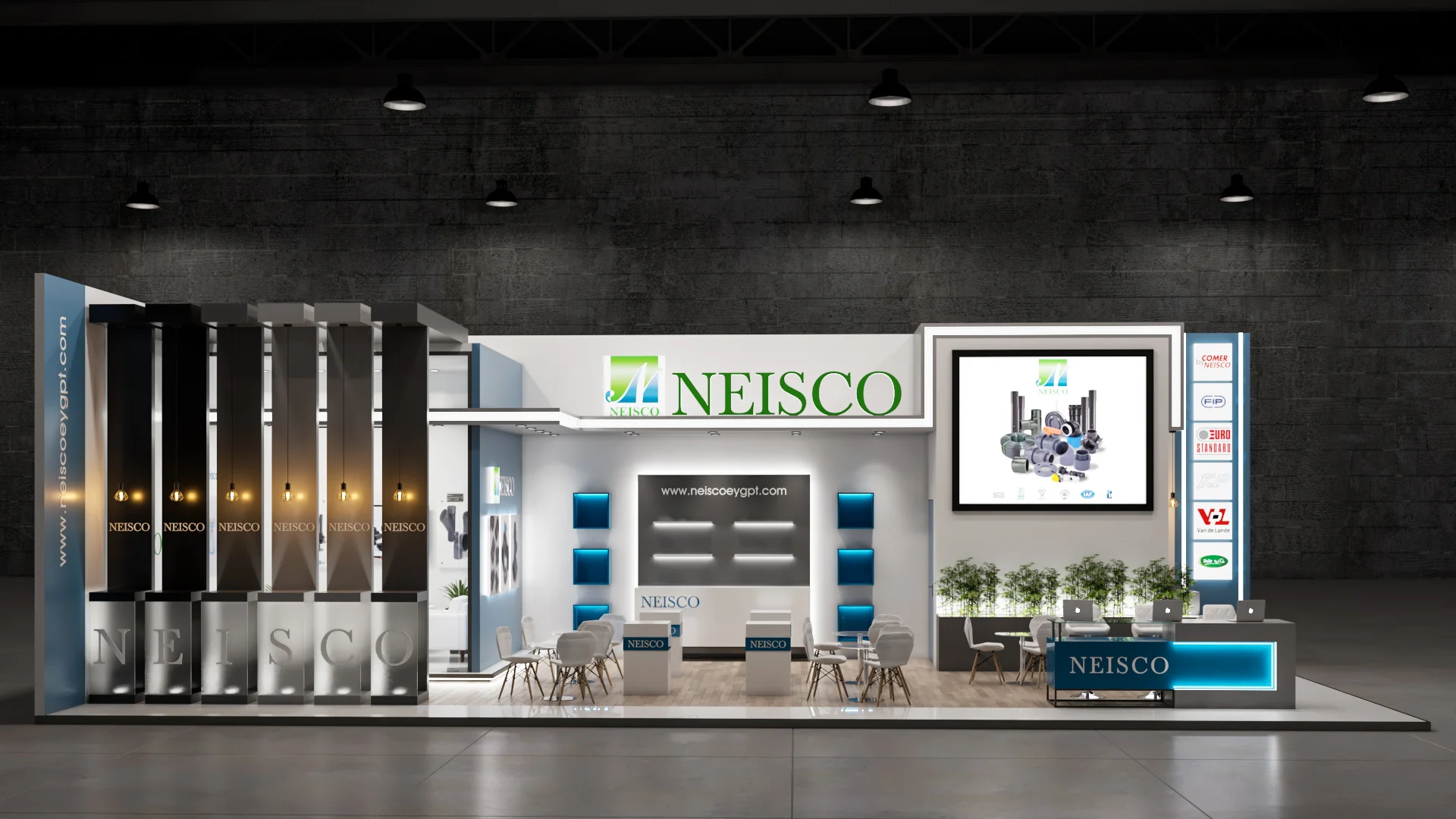 NEISCO BOOTH SAHARA — project image 1
