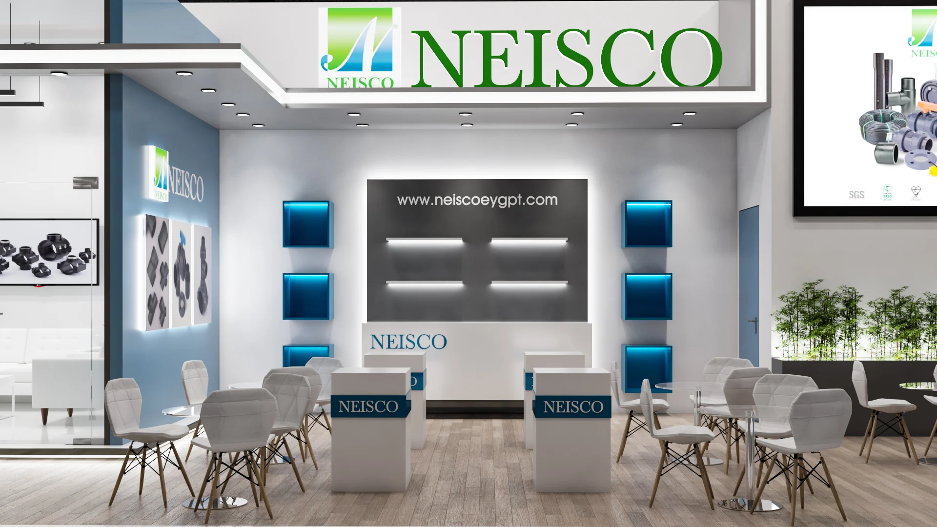 NEISCO BOOTH SAHARA — project image 3