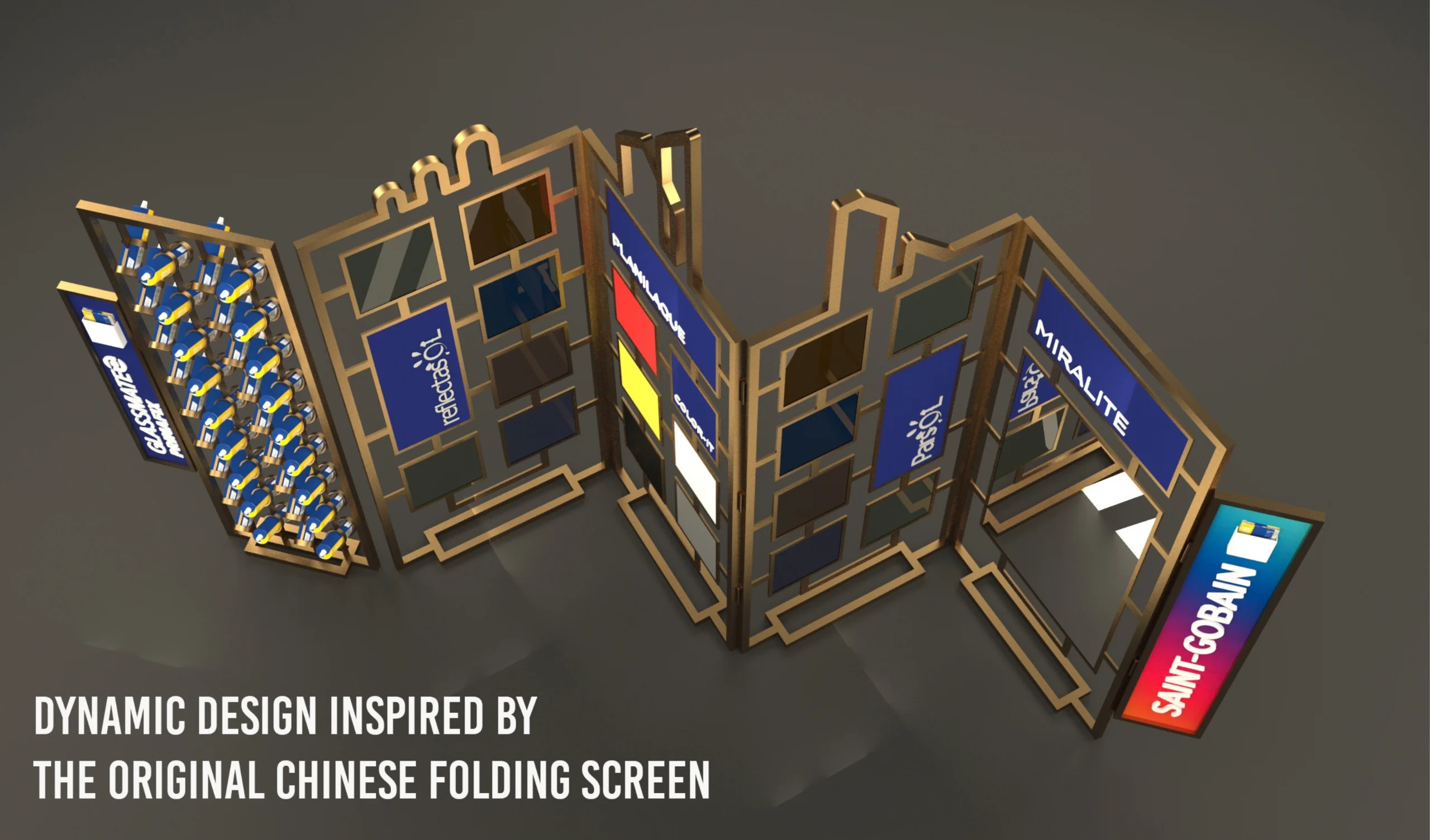 SAINT GOBAIN CUSTOM DISPLAY STAND — project image 2