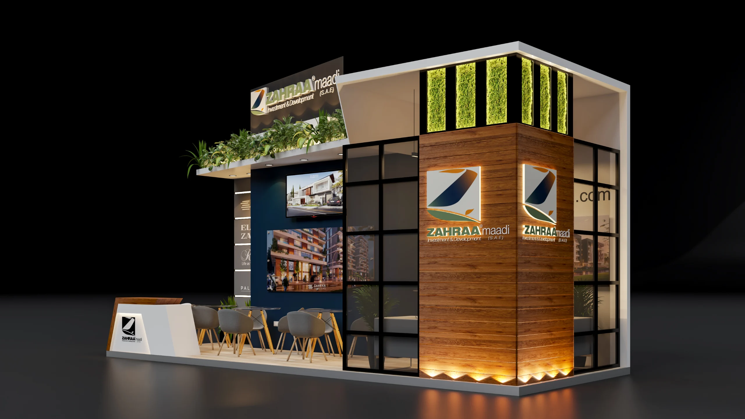 ZAHRAA Maadi Booth — project image 3