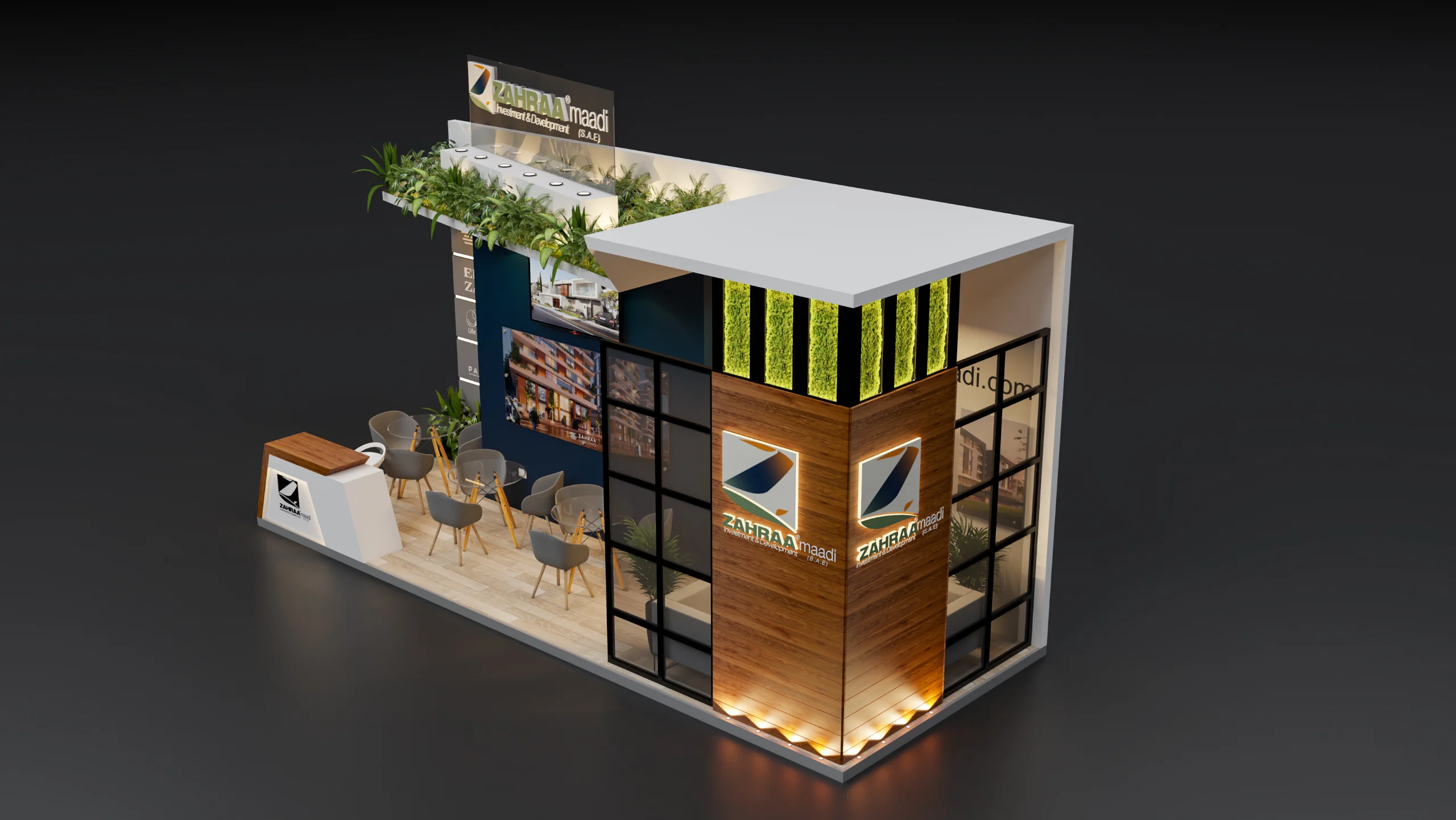 ZAHRAA Maadi Booth — project image 4