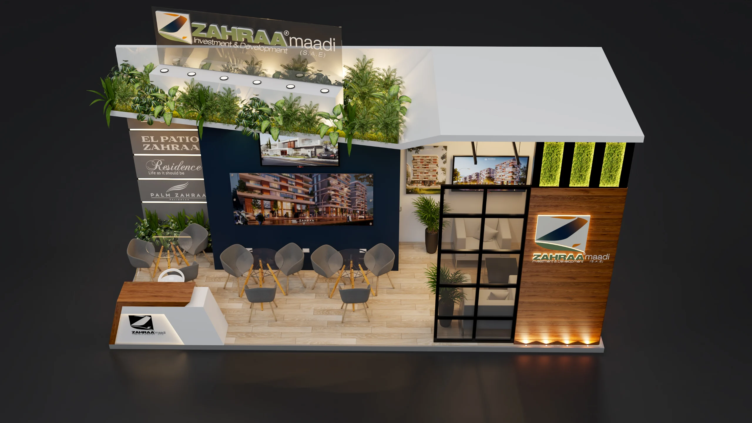 ZAHRAA Maadi Booth — project image 5