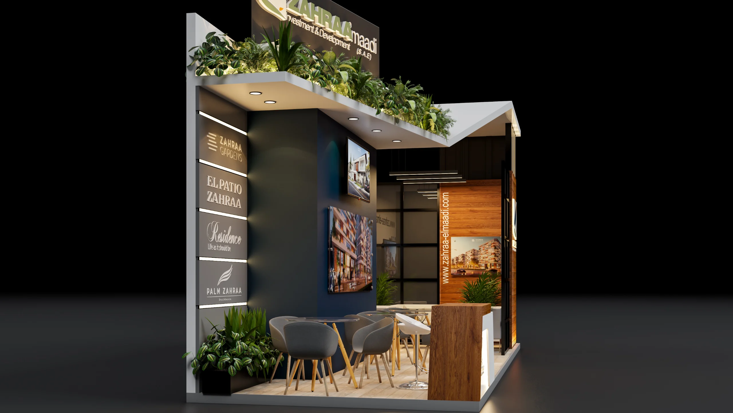 ZAHRAA Maadi Booth — project image 7
